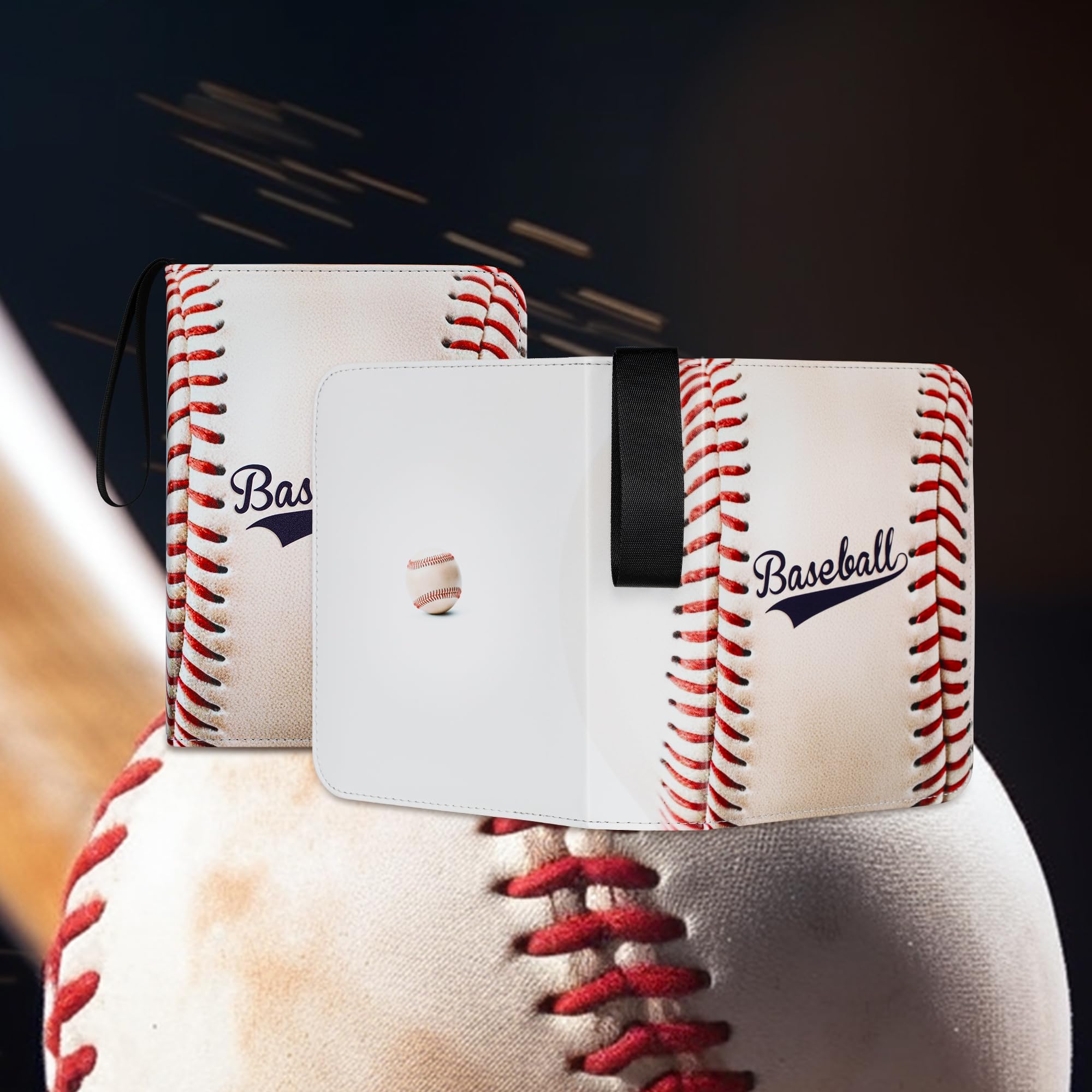 RONMONG binder zipper keeps cards secure during transport