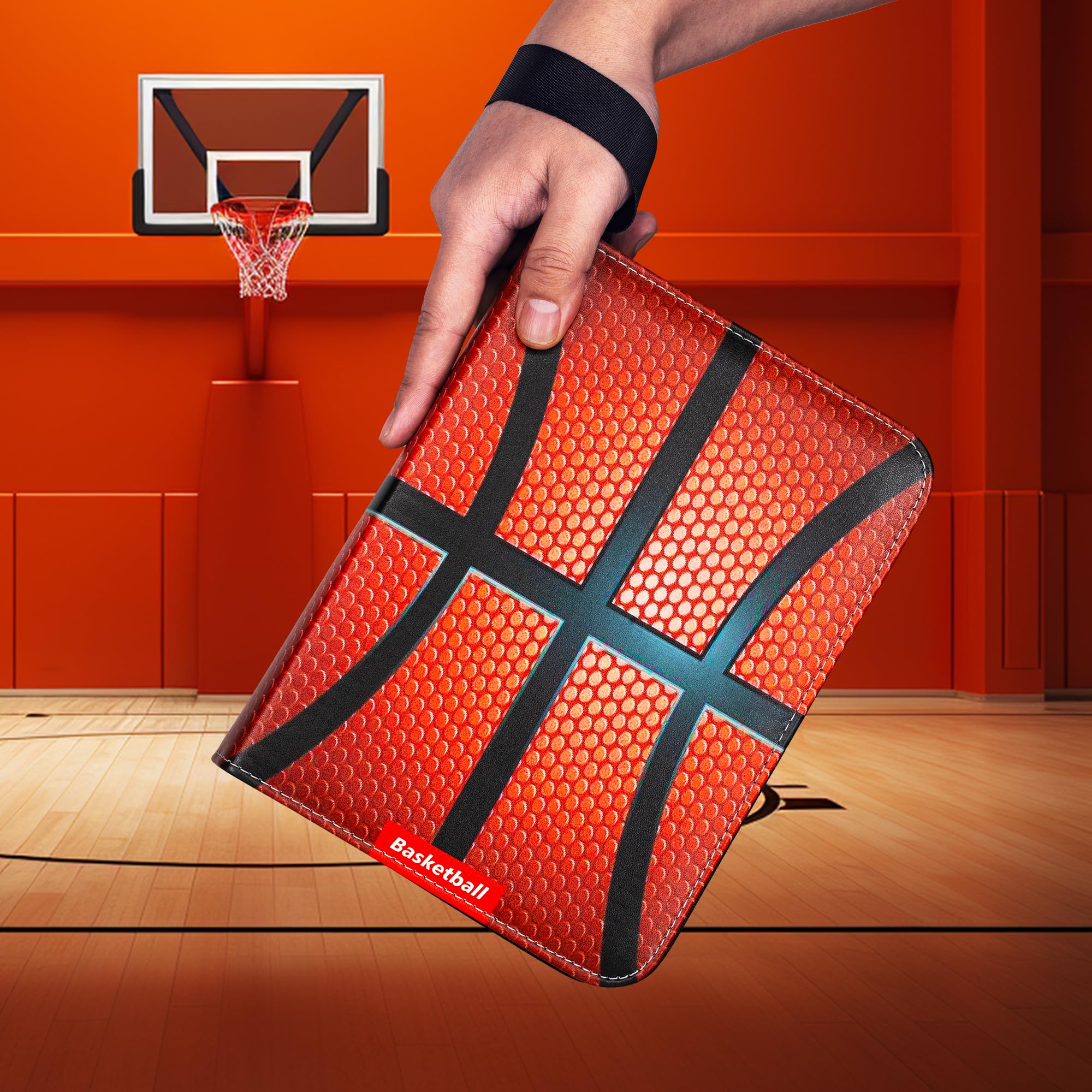 RONMONG binder carrying handle offers simple transport for games or events.