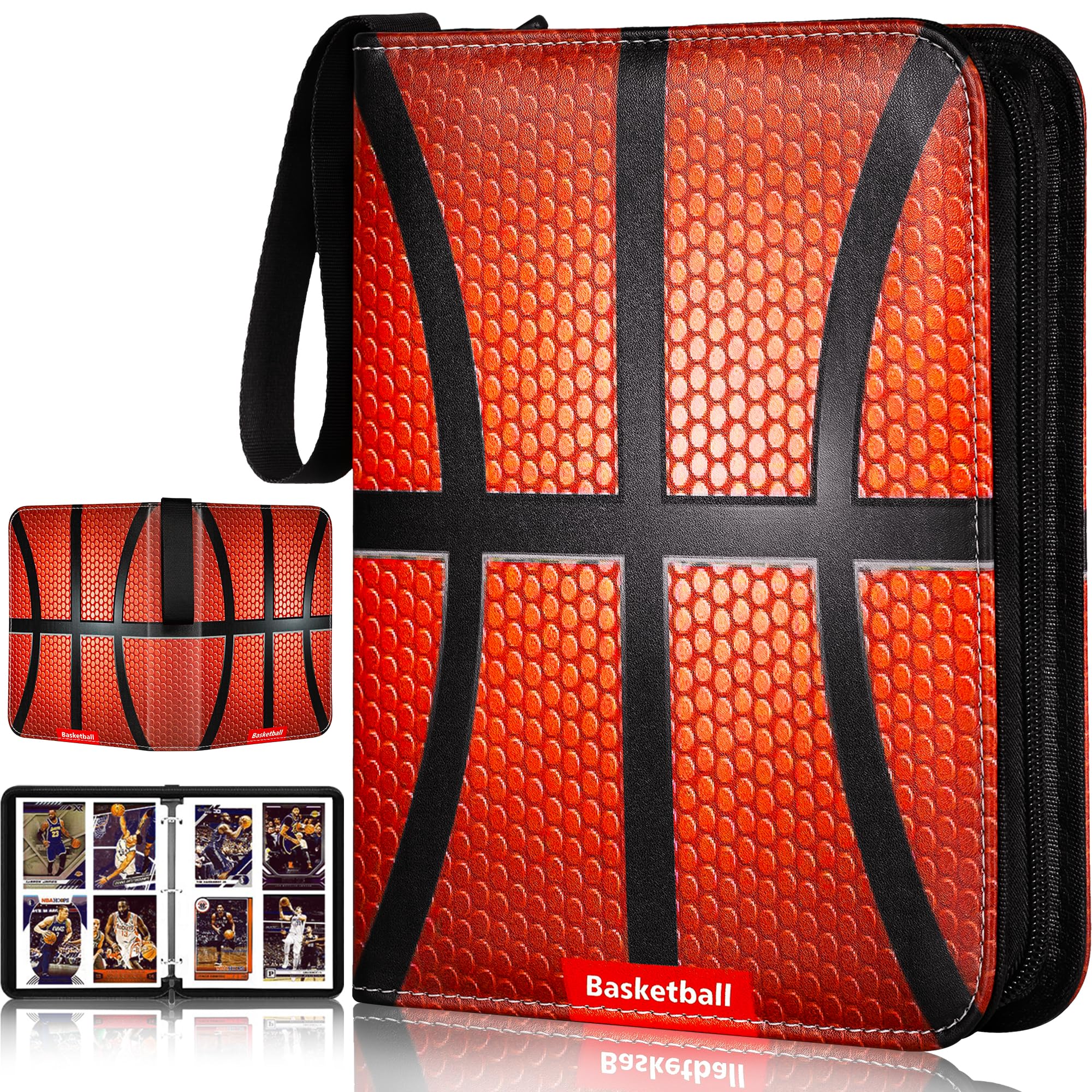 RONMONG Basketball Card Binder cover highlights premium display for collectors.