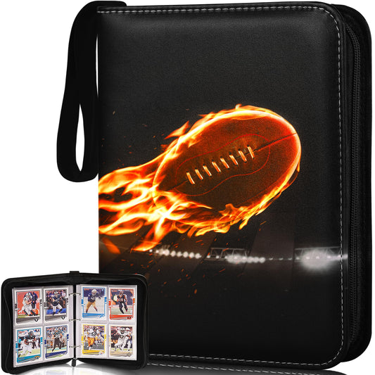 RONMONG Football Card Binder cover design enhances display for collectors.