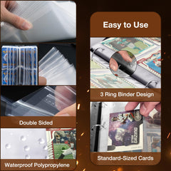 RONMONG PU leather exterior adds durability and water resistance.