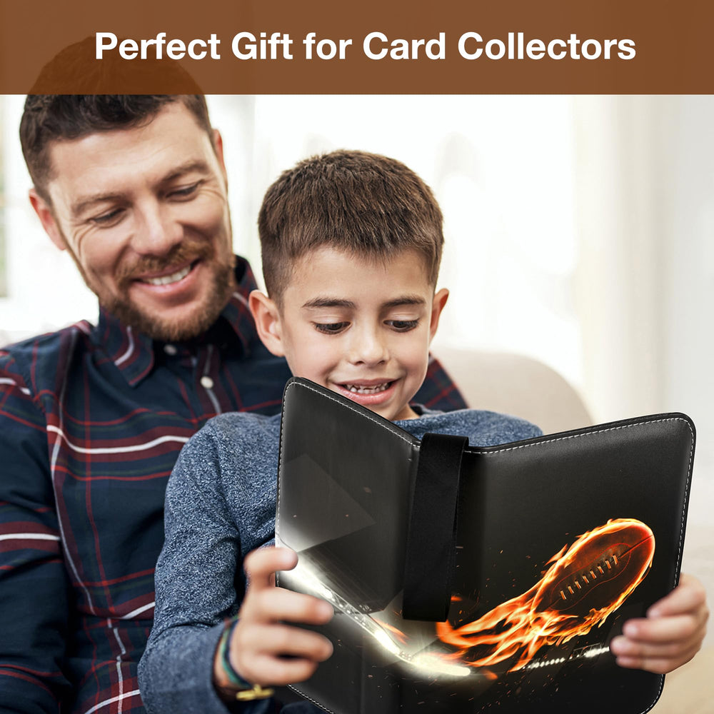 RONMONG Zippered closure protects cards from slips and loss.