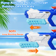 RONSTONE water gun with 400cc capacity enables longer battles and quick drenches