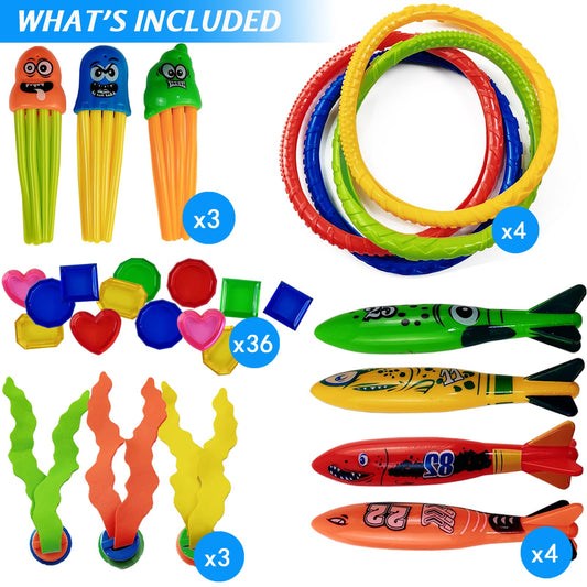 RONYOUNG shark torpedoes brighten pool games and boost coordination.