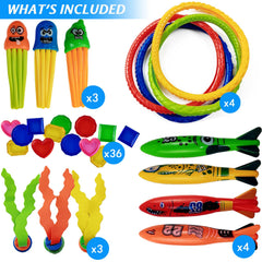 RONYOUNG shark torpedoes brighten pool games and boost coordination.