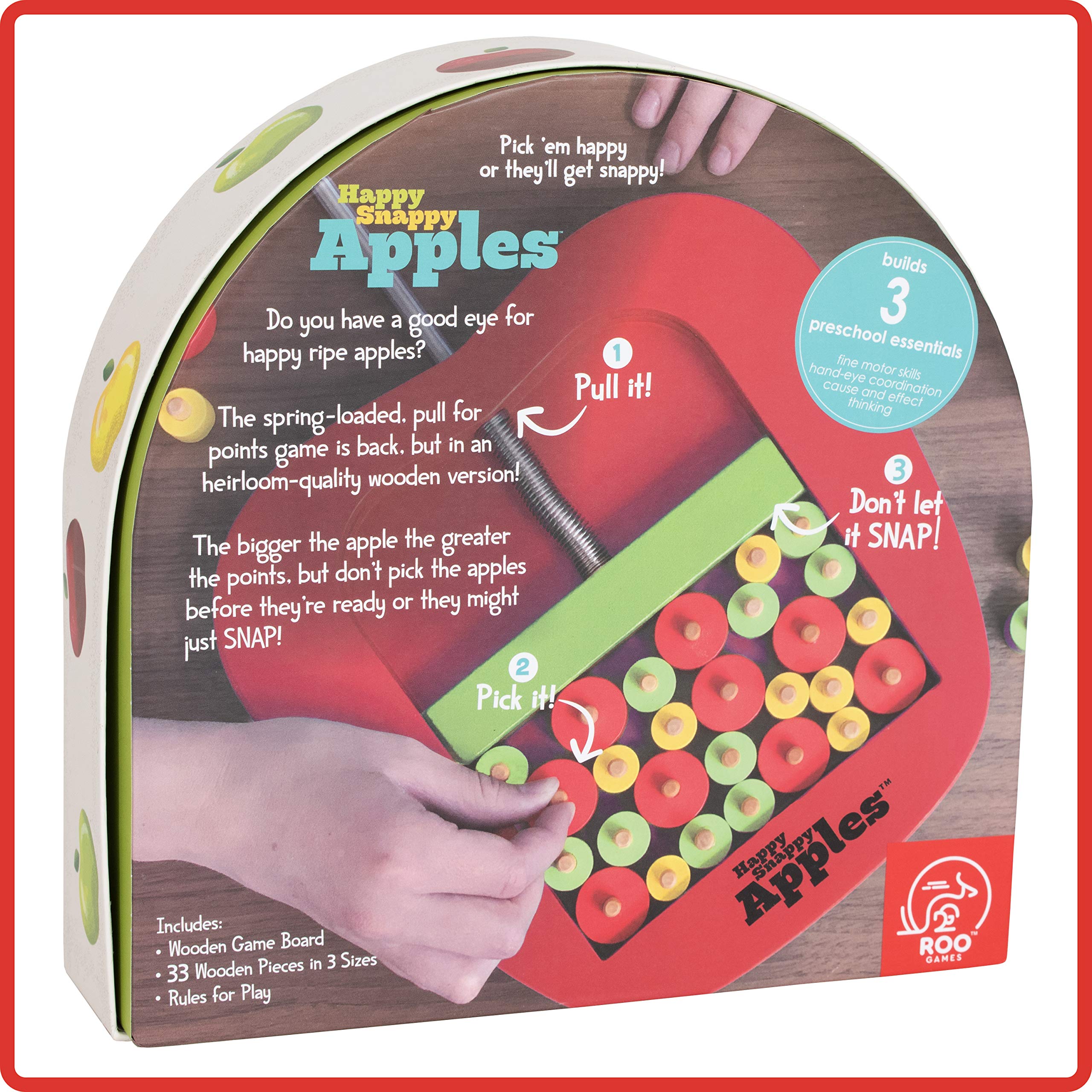 ROO GAMES Happy Snappy Apples quick setup for playdates