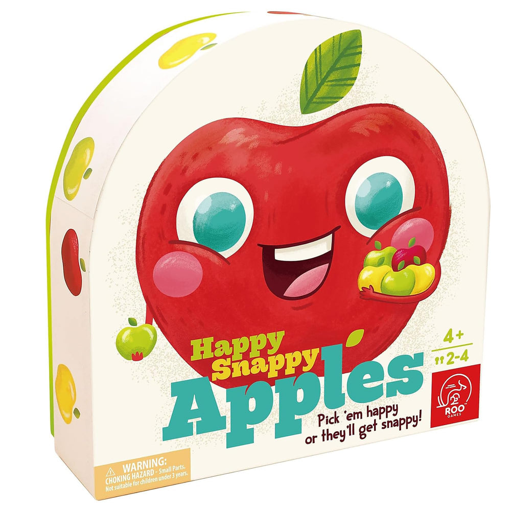 ROO GAMES Happy Snappy Apples wooden apples for precise picking