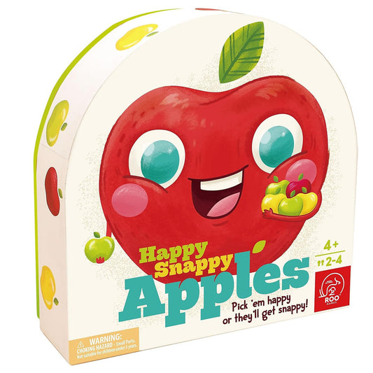 ROO GAMES Happy Snappy Apples wooden apples for precise picking