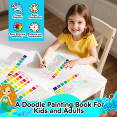 ROOCHKD Cold-pressed, acid-free paper resists fading and tearing