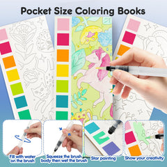 ROOCHKD Mess-free paint with water for clean coloring sessions.