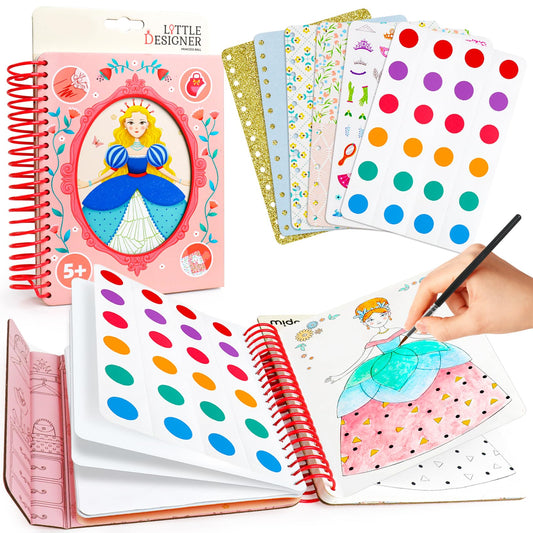 ROOCHKD mess-free watercolor book cover for kids' home art