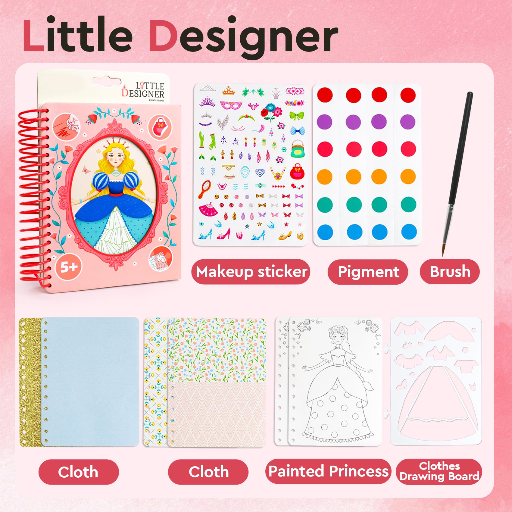 ROOCHKD spiral-bound kit makes travel art easy and neat