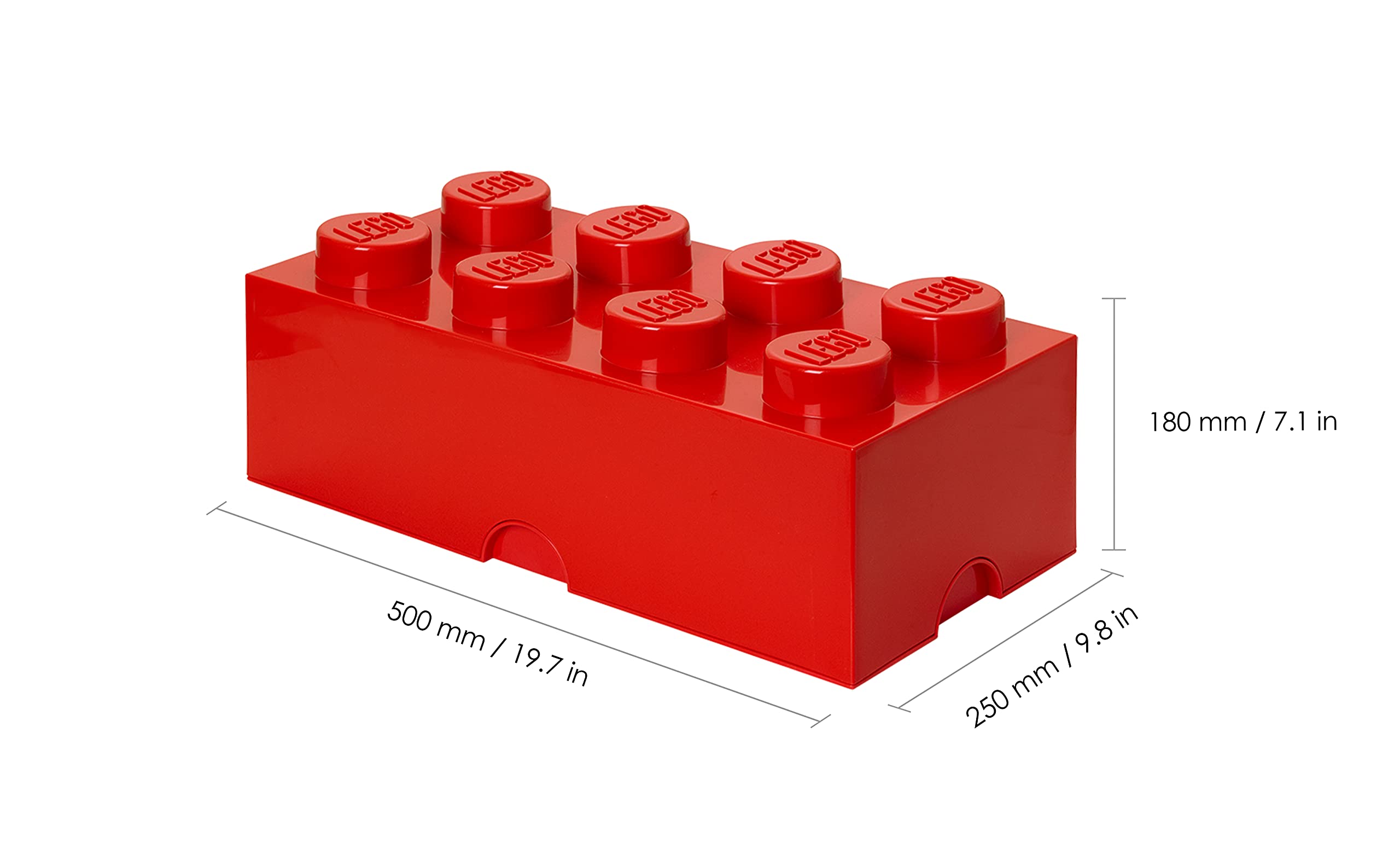 Room Copenhagen LEGO Brick Box used in a classroom for organized storage