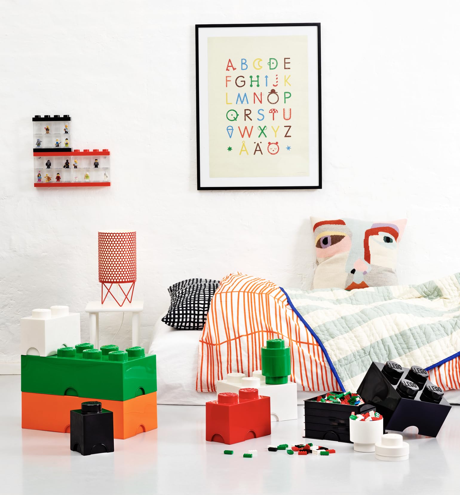 Room Copenhagen LEGO Brick Box adds decorative storage with bold color
