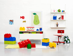 Room Copenhagen minifigure display case safe storage protects figures from dust and handling.