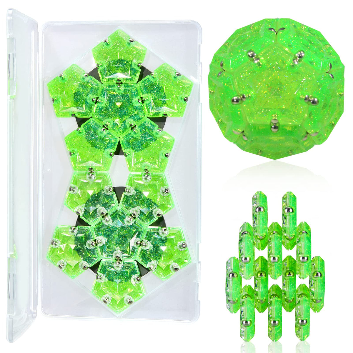 RoomyRoc Magnasphere creative magnetic fidget for focused, tactile play.