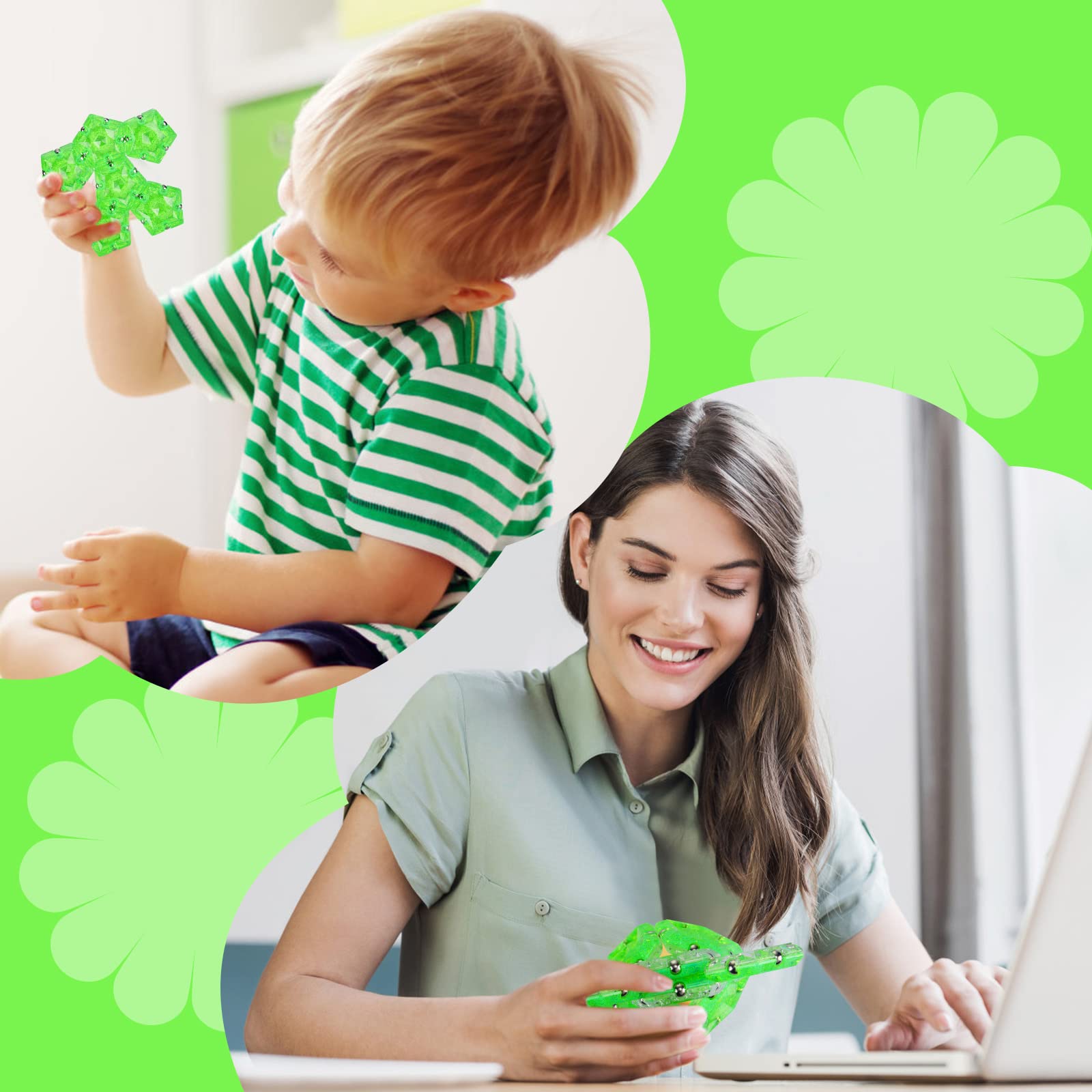 RoomyRoc Magnasphere desk-friendly gift-ready sensory toy for older teens and adults.