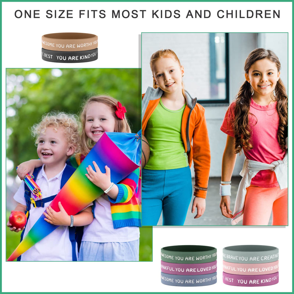 Roowest wristbands used as classroom prizes and rewards.