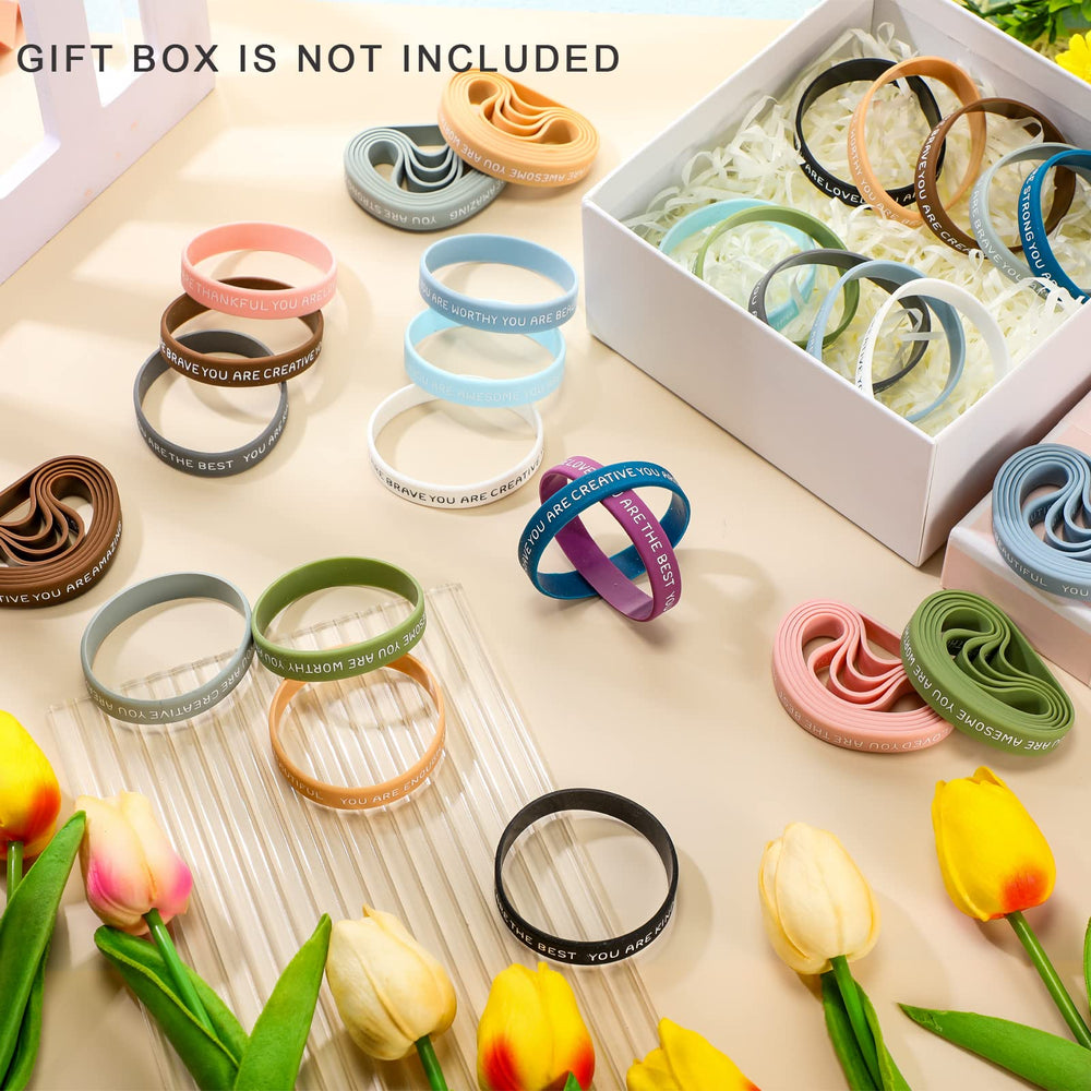 Roowest wristbands stretch to fit different kids' hands.