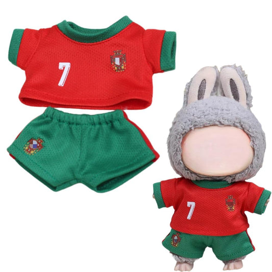Roozxbscen Labubu jersey with breathable fabric for cool, comfortable play.