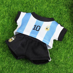 Roozxbscen Labubu soccer outfit ready for imaginative dress-up play.