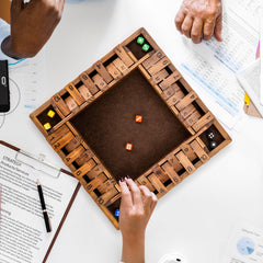 Ropoda family game night setup for 2-4 players