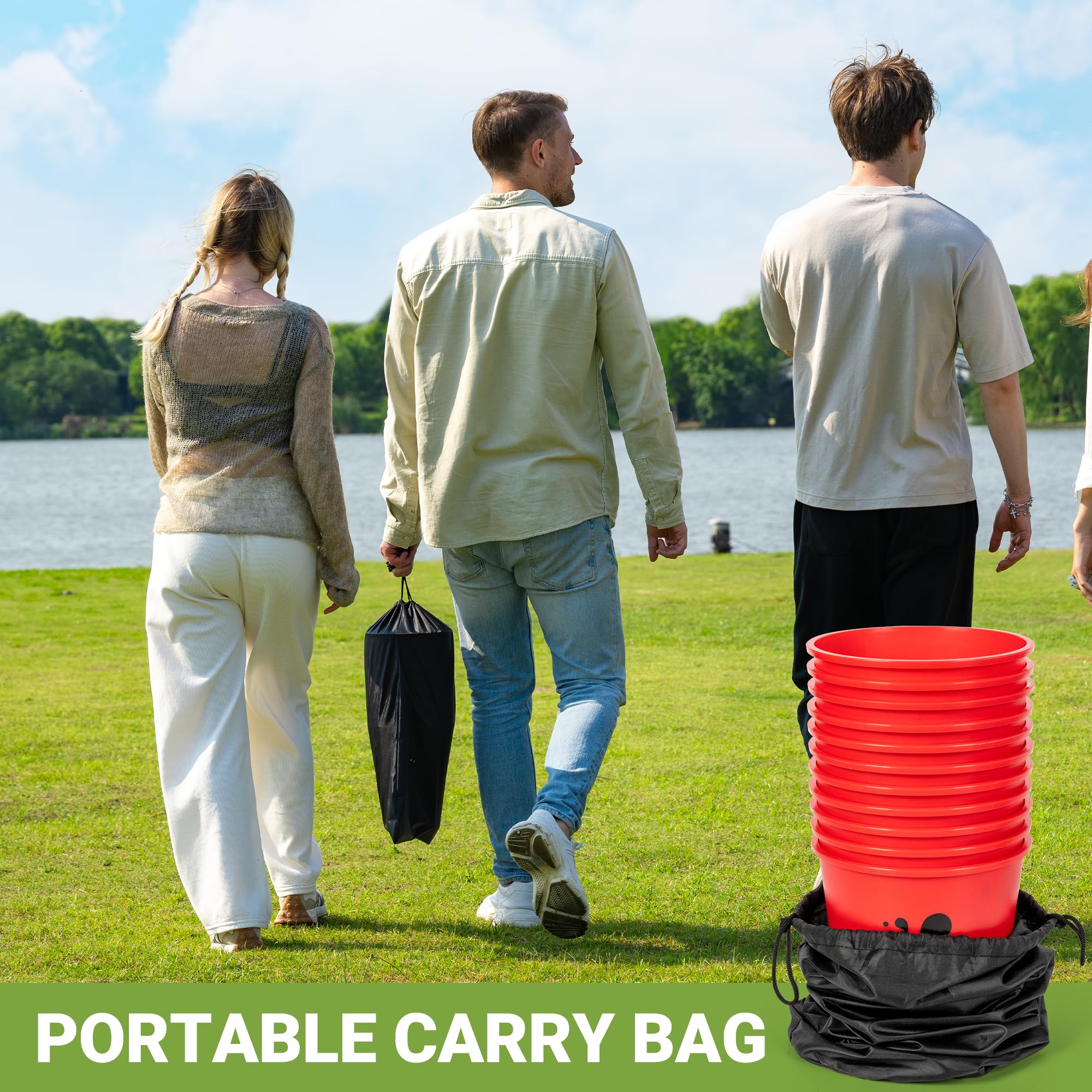 ROPODA Giant Yard Pong as a thoughtful family gift for gatherings and celebrations.