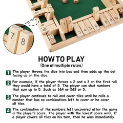 Ropoda shut the box in-hand setup shows portable fun you can take anywhere.