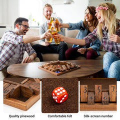 Ropoda silk-screen number tiles offer clear numerals for practice.