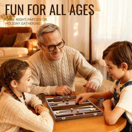 Ropoda wooden backgammon pieces designed for durable, precise movement.