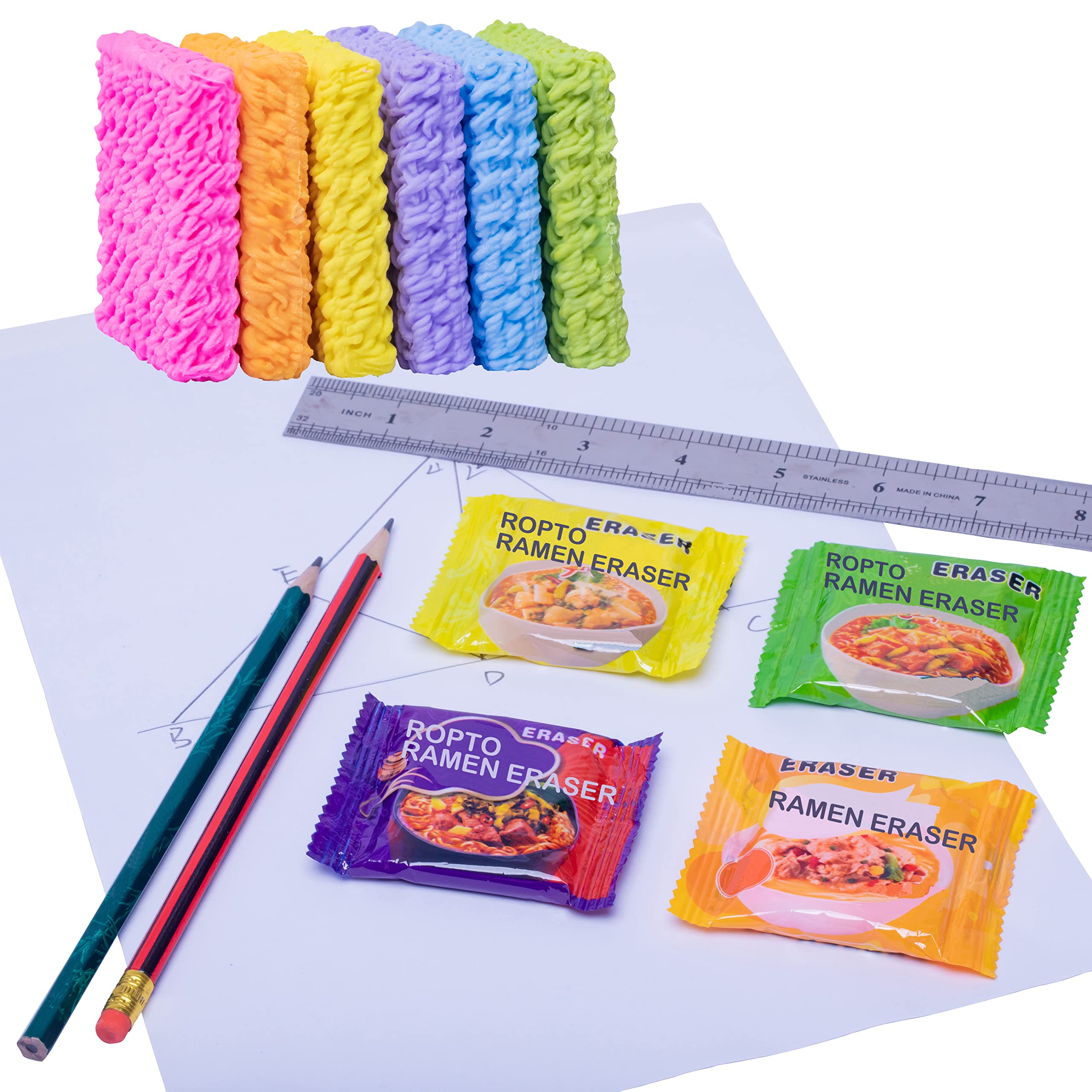 ROPTO classroom treats erasers for back-to-school motivation and rewards