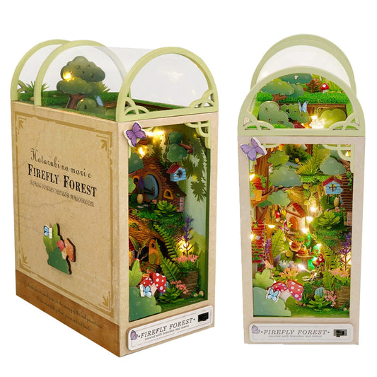 Roroom Firefly Forest booknook cover — cozy shelf décor with a playful vibe