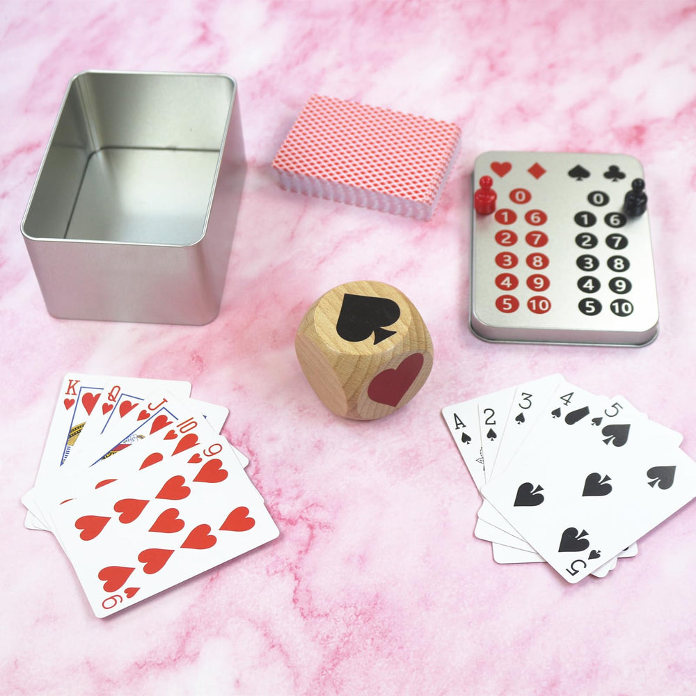 RORTUSAT gift-ready Euchre set ideal for travel and gatherings