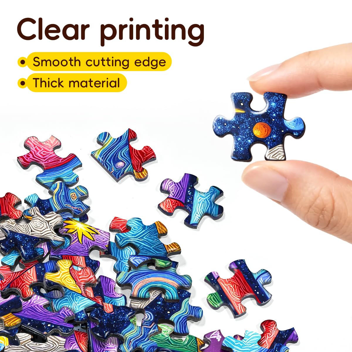 ROSE RAIN 500-piece puzzle supports screen-free relaxation and focus