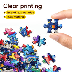 ROSE RAIN 500-piece puzzle supports screen-free relaxation and focus