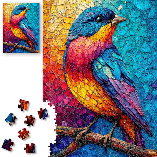ROSE RAIN puzzle back-letters aid zone-by-zone sorting for family play.