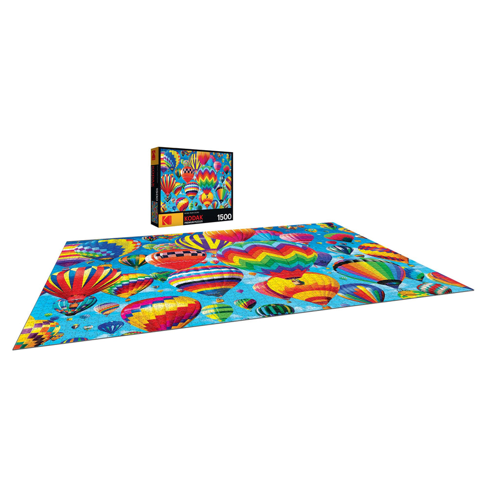 RoseArt Kodak Premium jigsaw displays bright colors to brighten any room