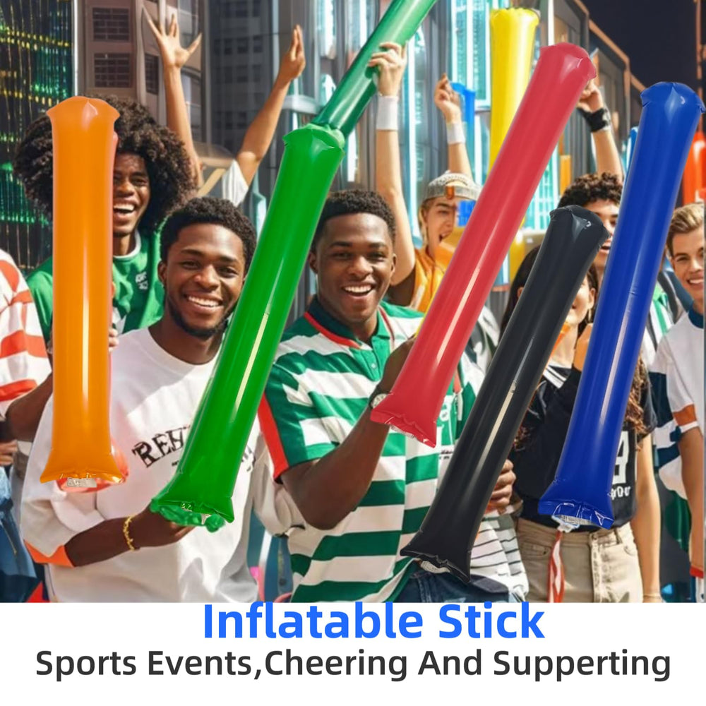 Rosebb blue noisemakers deliver loud, energetic cheers at sports.