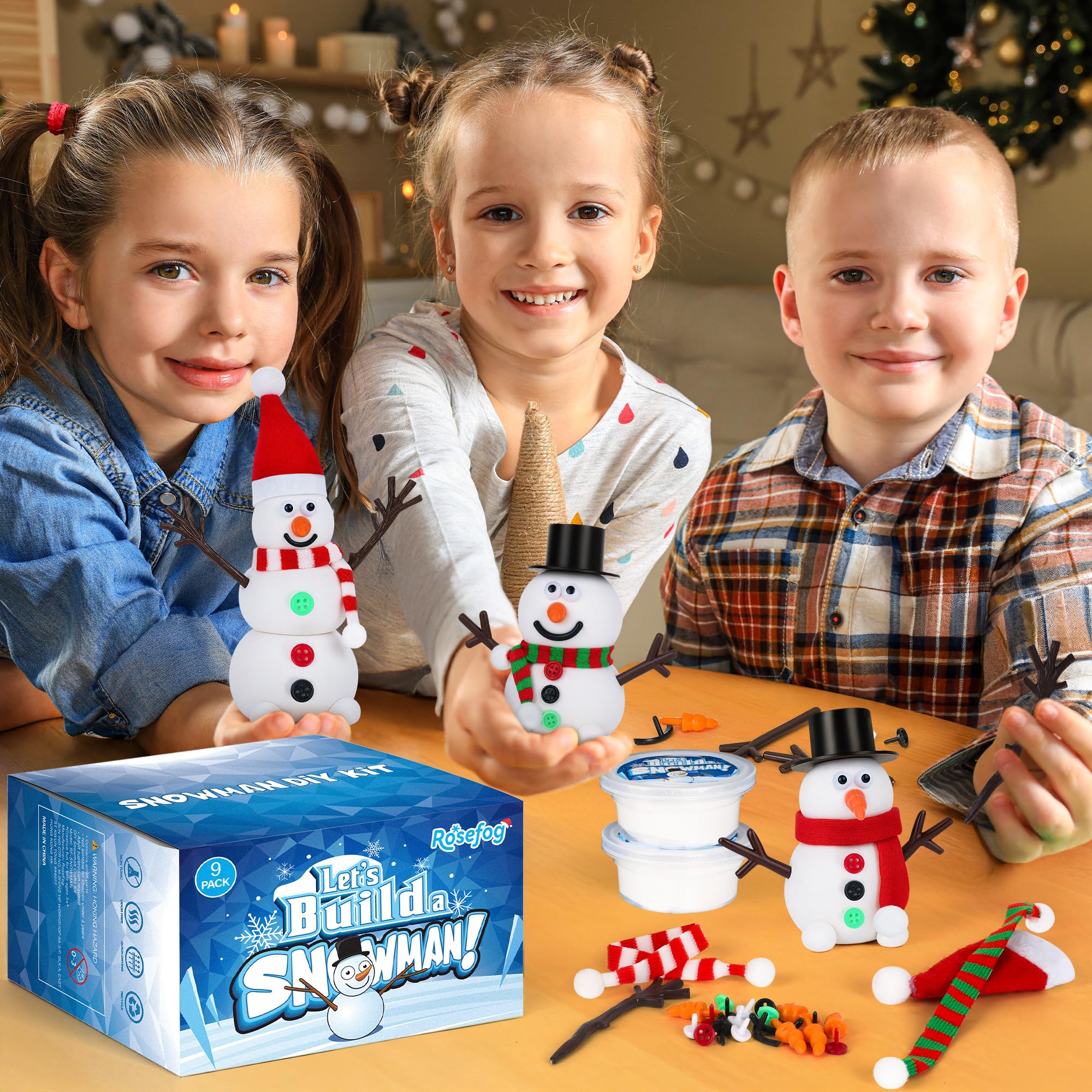 RoseFog snowman arms provide limb options for playful snowman sculptures
