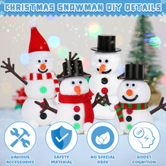 RoseFog snowman noses for cute facial details in kid projects