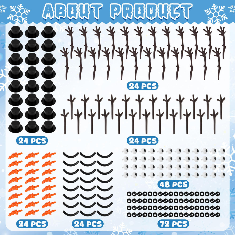 RoseFog Air-dry clay packs for snowman decoration and shaping.