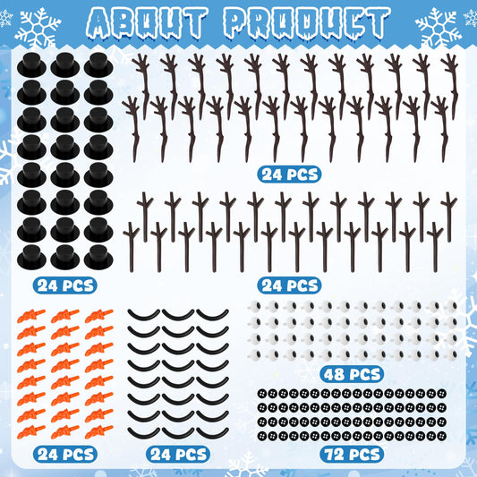 RoseFog Air-dry clay packs for snowman decoration and shaping.
