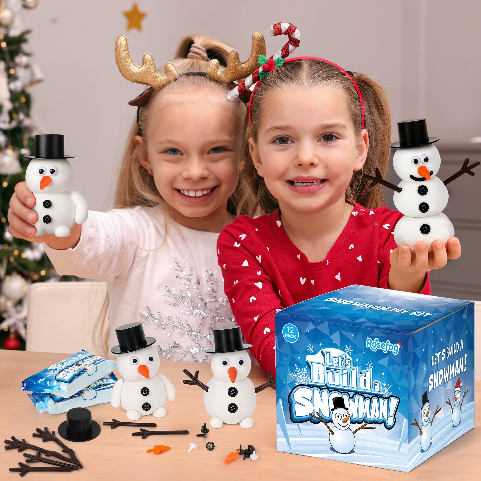 RoseFog Classroom snowman project kit for interactive winter learning.