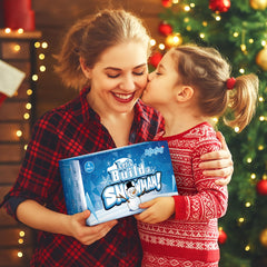 RoseFog kids enjoy winter crafting with the RoseFog snowman activity kit