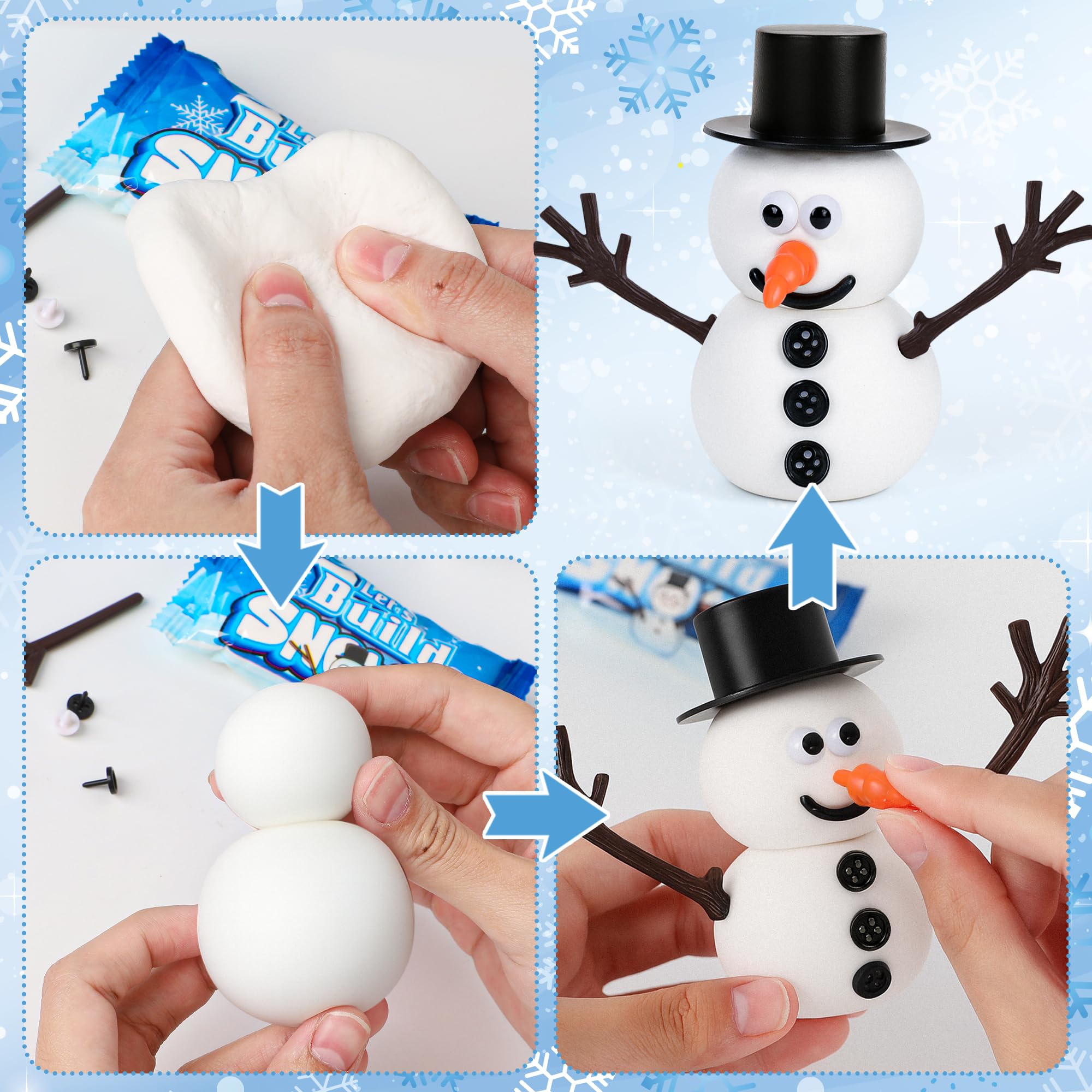 RoseFog snowman arms provide sturdy accessories for interactive builds