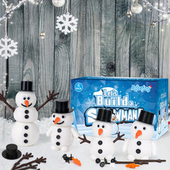 RoseFog snowman buttons finish festive figures with classic detail
