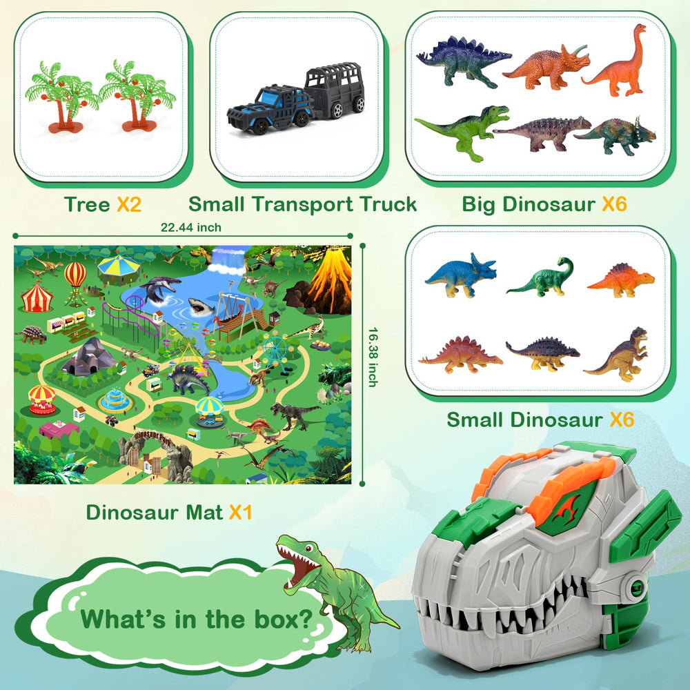 ROSEORGUN two-part transport truck facilitates interactive setup and transport.