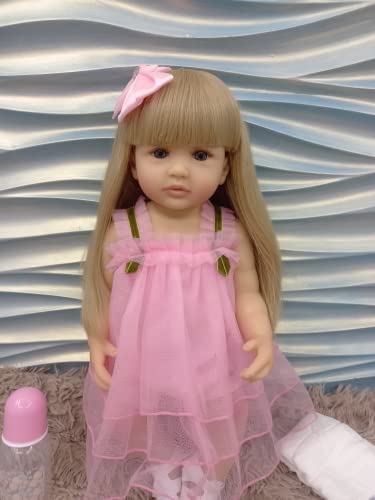 ROSHUAN Reborn doll bath-time-ready for splash-safe play