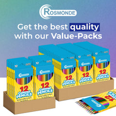 Rosmonde bulk pack pencils for classrooms, groups, and ongoing projects