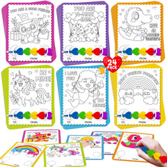 Rossorha Valentine cards for kids, colorful classroom gift exchanges.